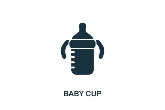 Baby Cup Icon: Selecting and Using Vector Graphics for Professional Design