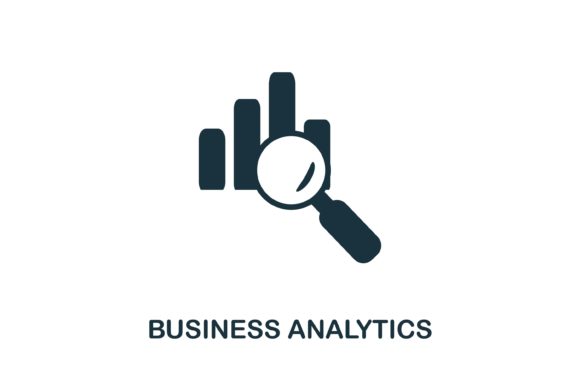 Business Analytics Icon: Essential Visual Asset