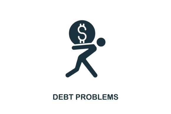 Debt Problems Icon: A Design Asset Guide