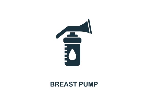 Designing with Empathy: The Role of the Monochrome Breast Pump Icon in Modern Web Graphics