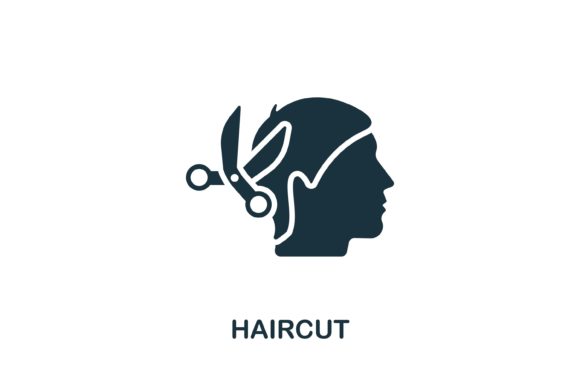Haircut Icon: Essential Vector Asset