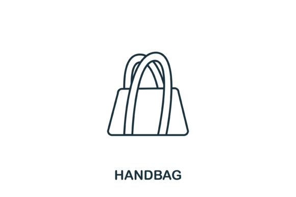 Handbag Icon: A Versatile Vector for Beauty Design
