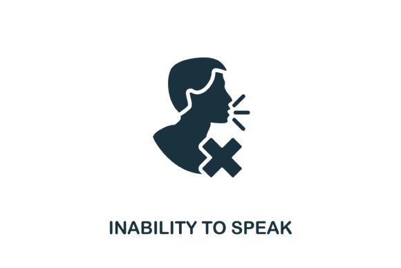Inability to Speak Icon: Essential Visual Asset
