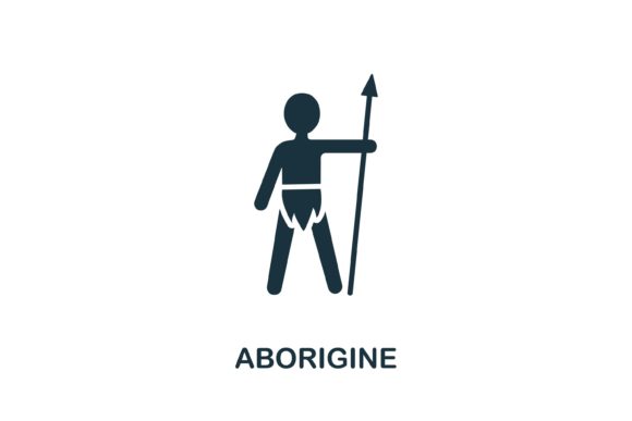 Integrating the Aborigen Icon from Australia Collection into Modern Digital Design