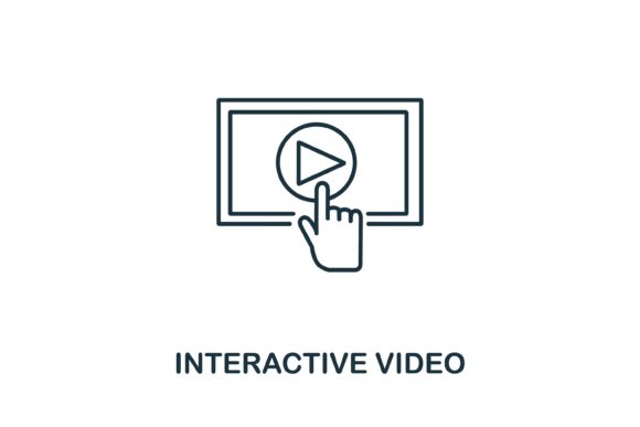 Interactive Video: Designing Engagement with Augmented Reality Icons and Vector Assets