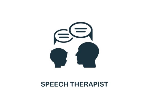 Speech Therapist Icon: Visual Tools for SLP Resources