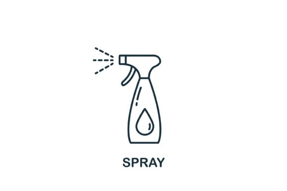 Spray Icon from Barber Shop Collection