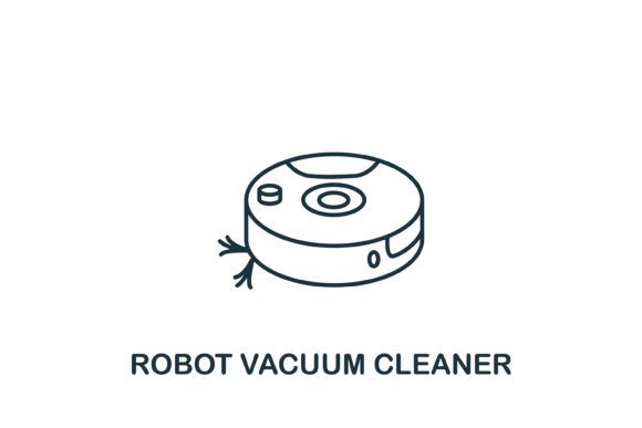 The Robot Vacuum Cleaner Icon: Bridging Smart Technology and Modern Visual Design